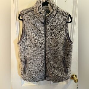 Thread & Supply Gray Sherpa Vest